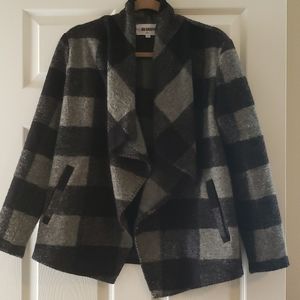 BB Dakota Alisa Checkered Cardigan